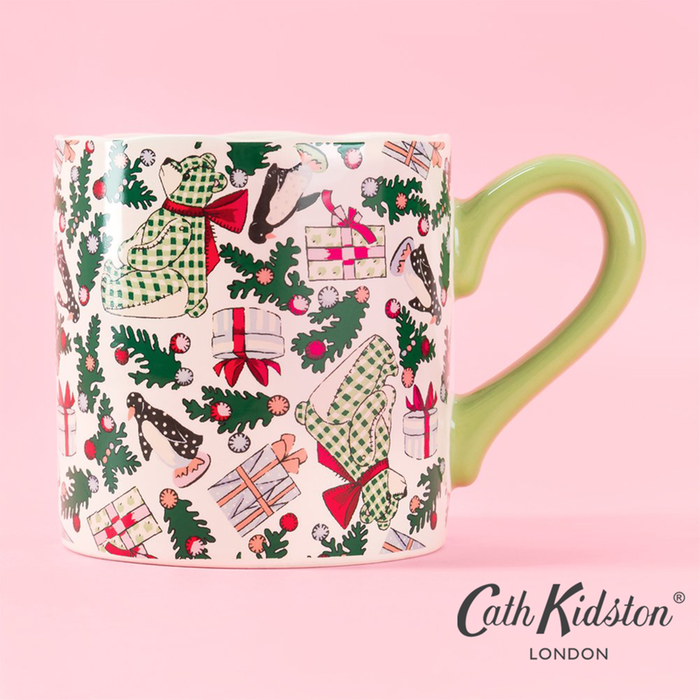 Cath Kidston Christmas Ditsy Shortie Mug