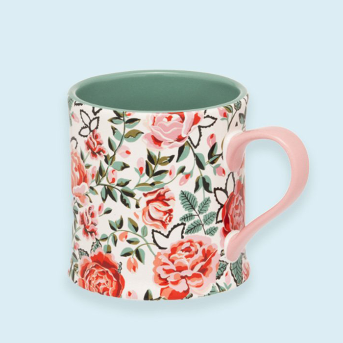 Cath Kidston Dolly Rose White Mollie Mug