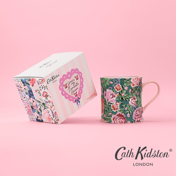 Cath Kidston Dolly Rose Navy Mollie Mug