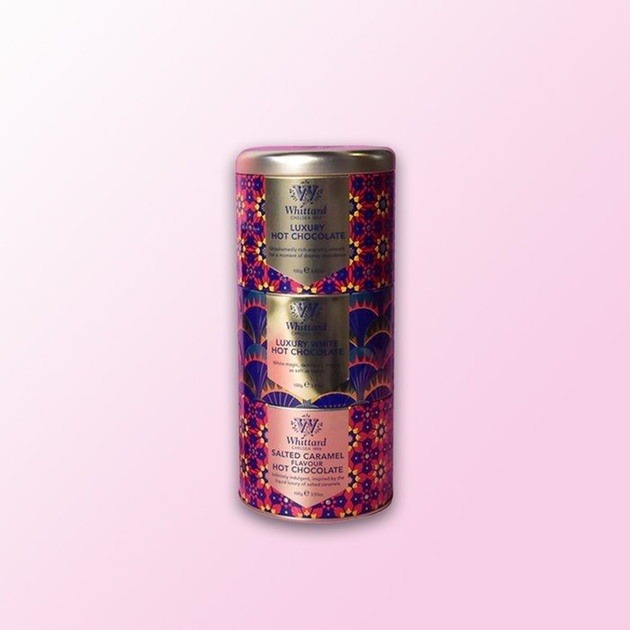 Whittards Hot Chocolate Stacking Tins