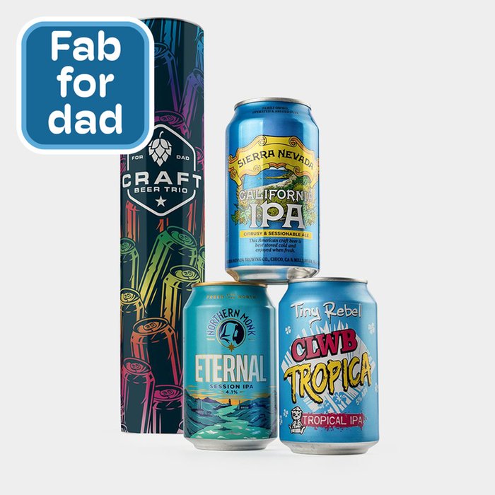 For Dad Craft Beer Trio Tube