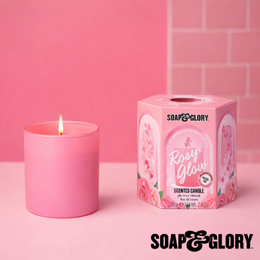 Soap & Glory Rosy Glow Scented Candle