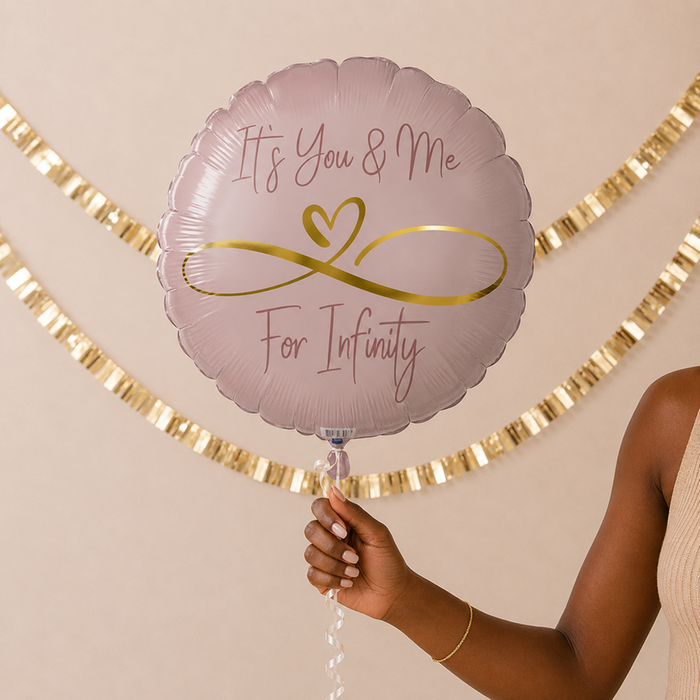 Infinity Love Foil Balloon