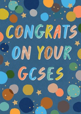 Congrats On Your GCSEs Card