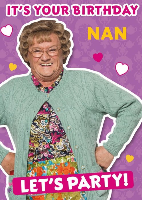 Mrs Brown's Boys funny Nan birthday card