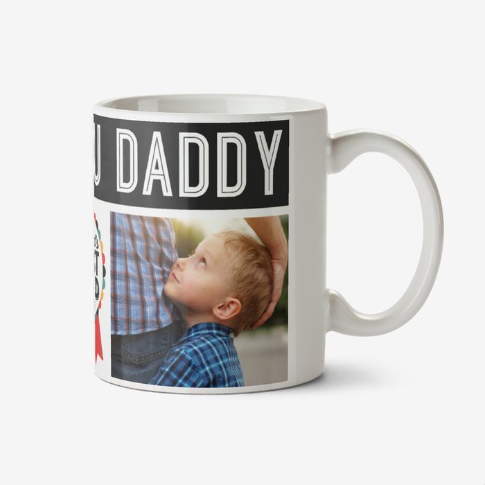 Father's Day I Love You Daddy Photo Upload Mug