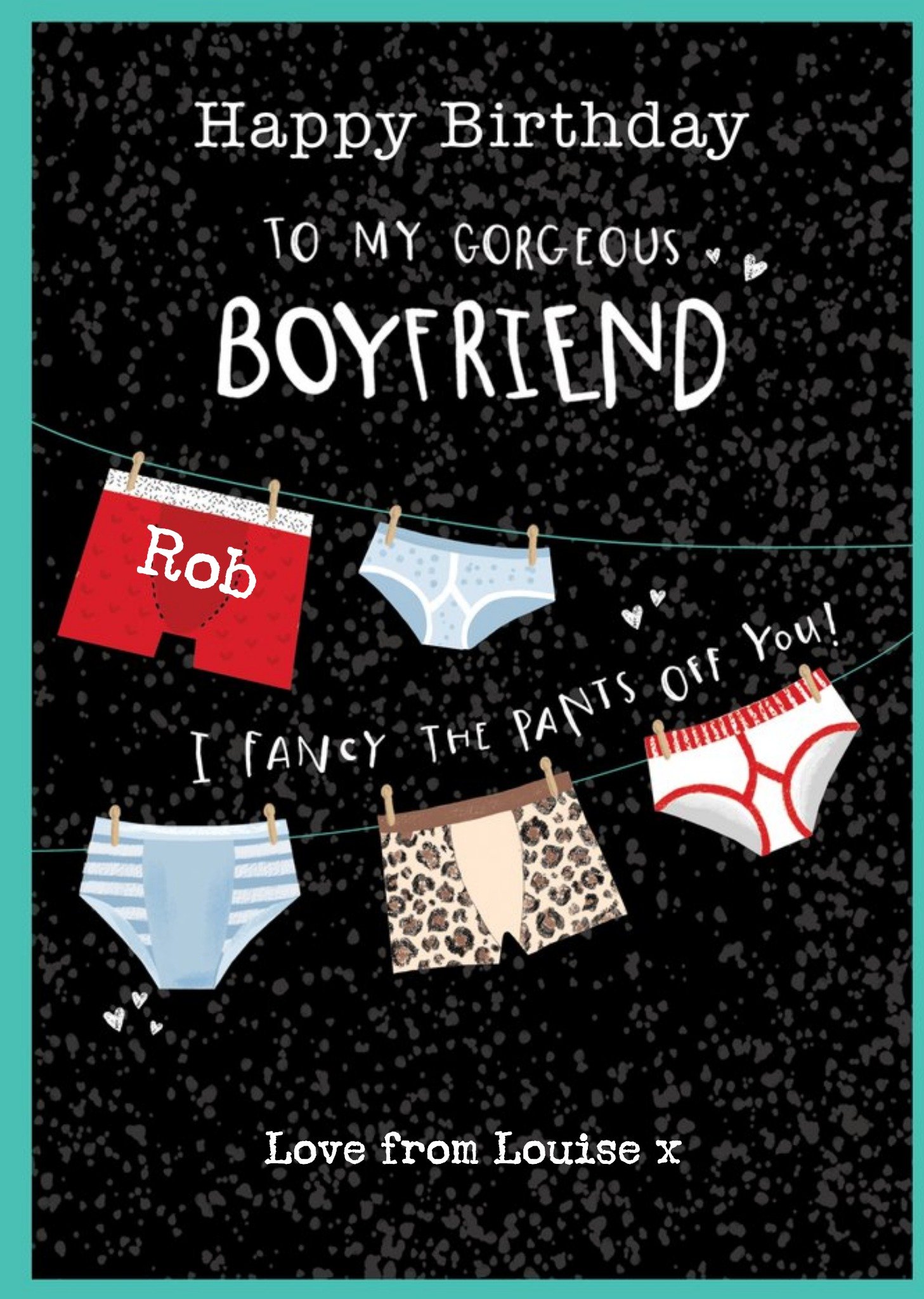 Moonpig Clintons Funny Pants Birthday Humour Cute Card