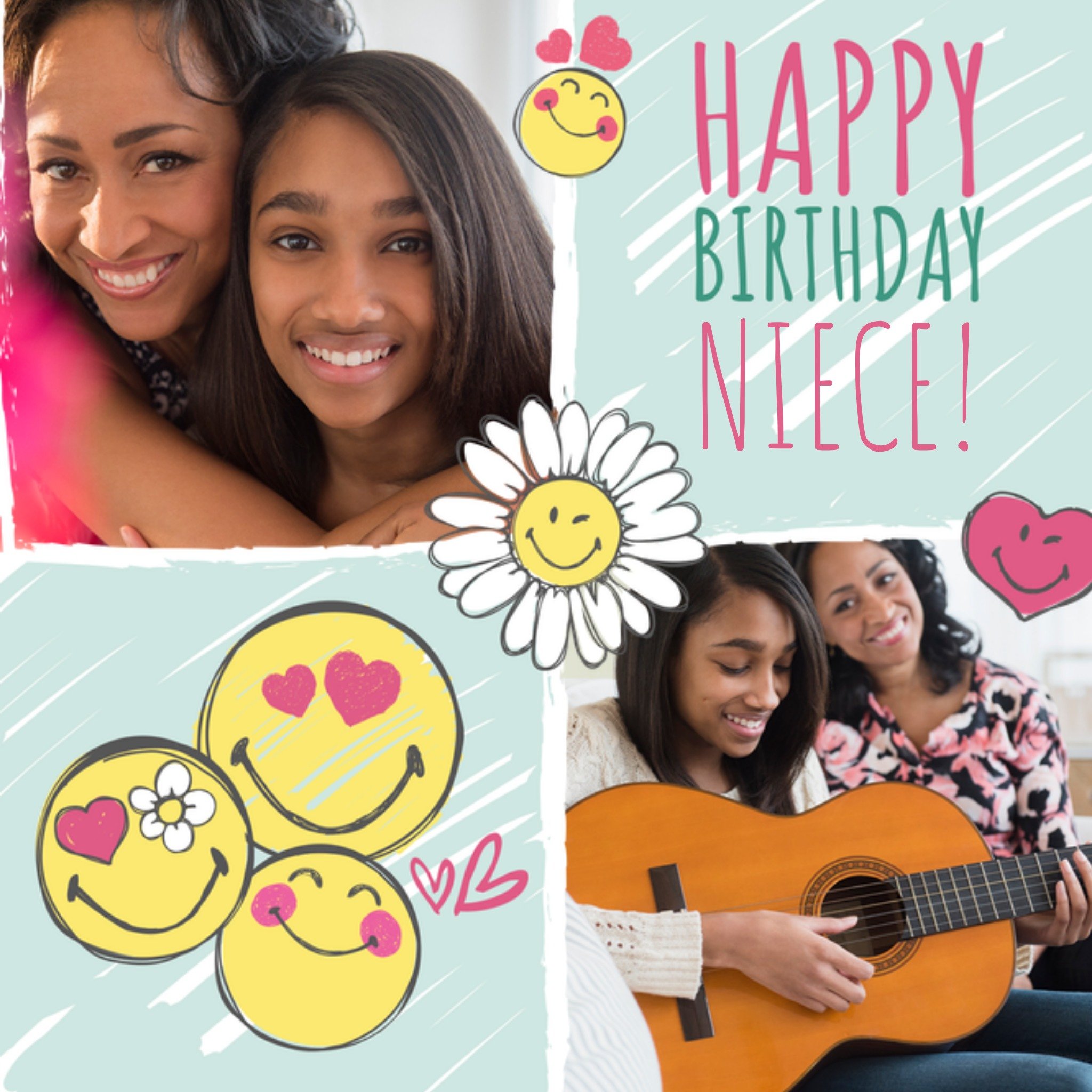 Moonpig Smileyworld(r) Photo Upload Birthday Card