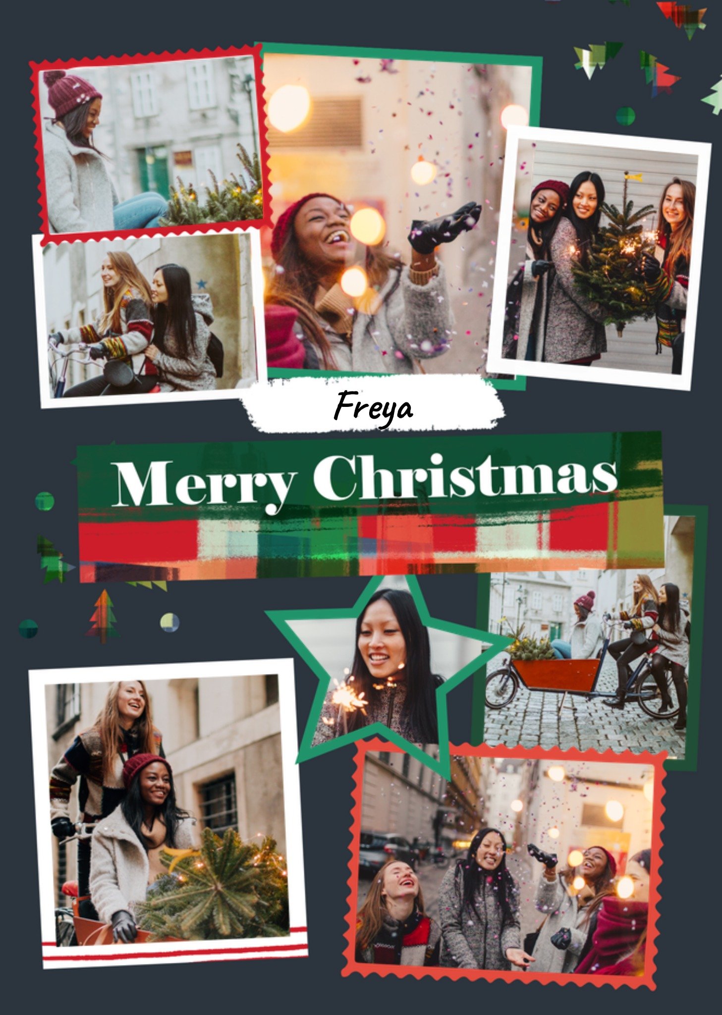 Moonpig Snapshots Chloe Allum Photographic Christmas Card