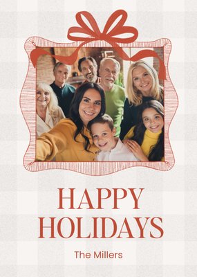 Happy Holidays Photo Upload By The Everygirl Card