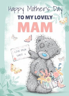 Me To You Tatty Teddy To My Lovely Mam Cute Mother's Day Card