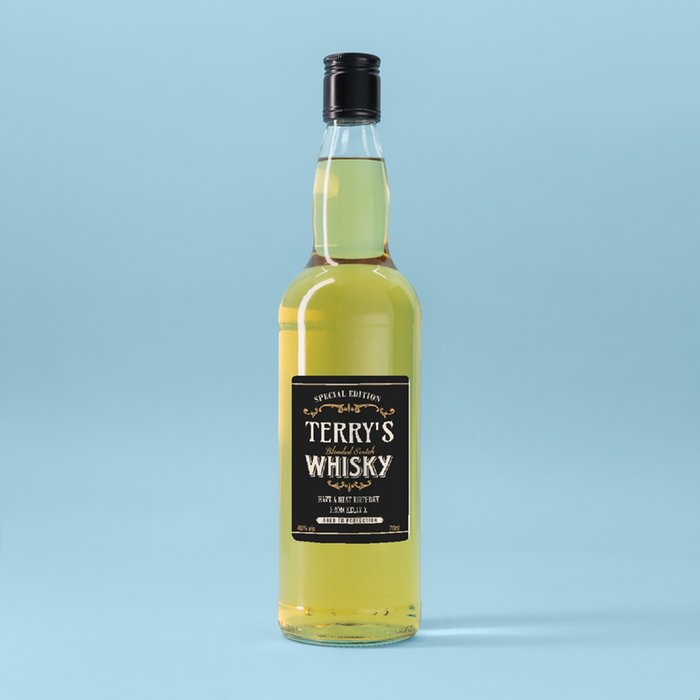Personalised Whisky Birthday 70cl