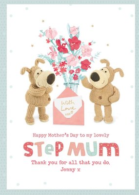 Cute Boofle Lovely Step Mum Mother's Day Card