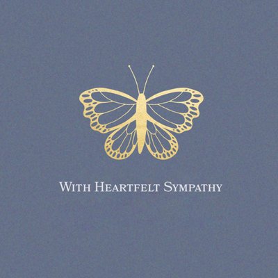 With Heartfelt Sympathy Card