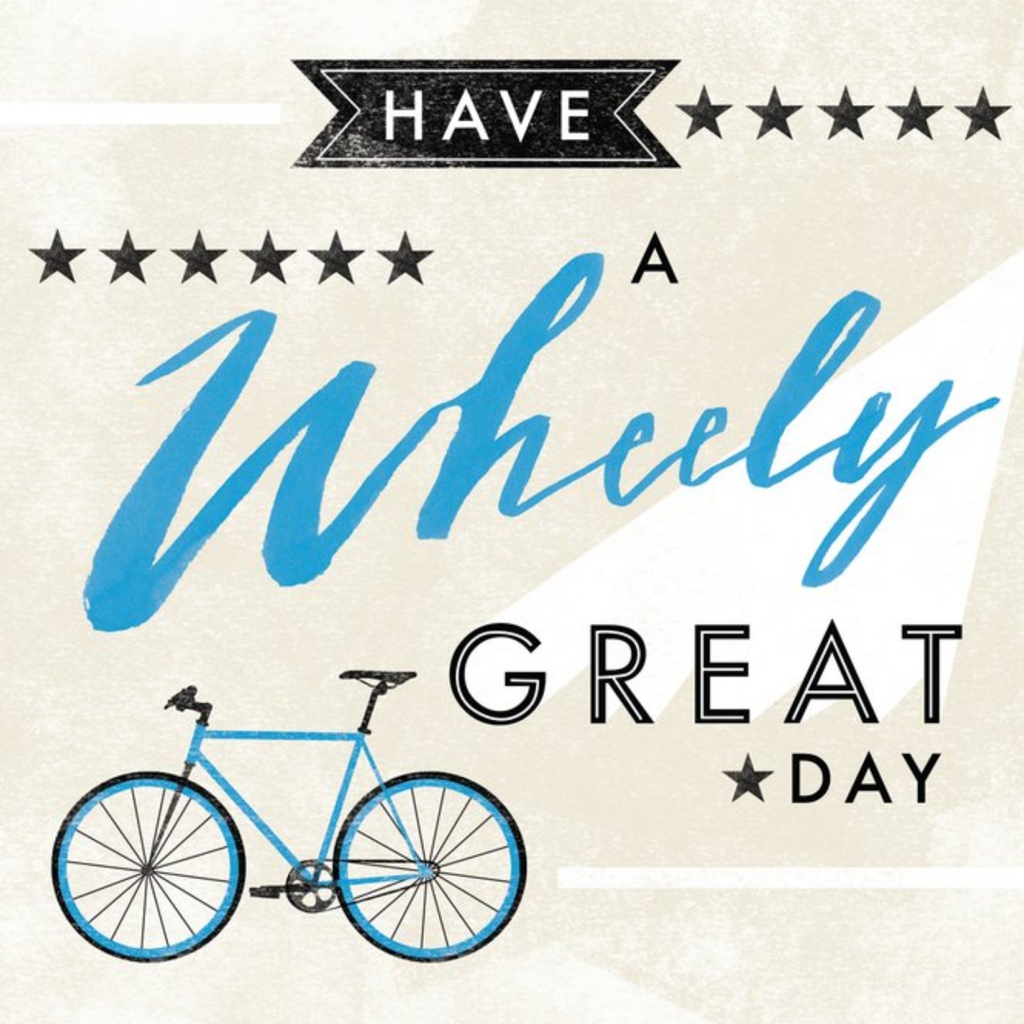 Moonpig Men's Birthday Card - Male Card - Cycling - Bike