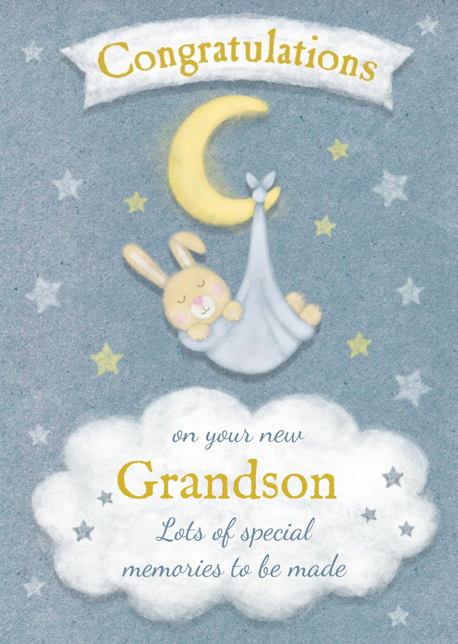 Moonpig Cute Grandson Card - Congratulations