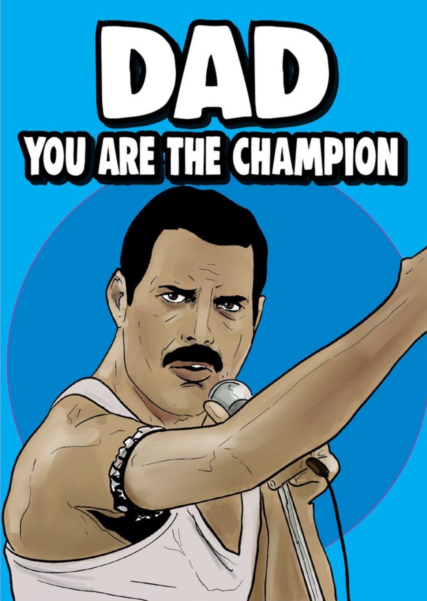 Moonpig Cheeky Chops Dad You Are The Champion Card