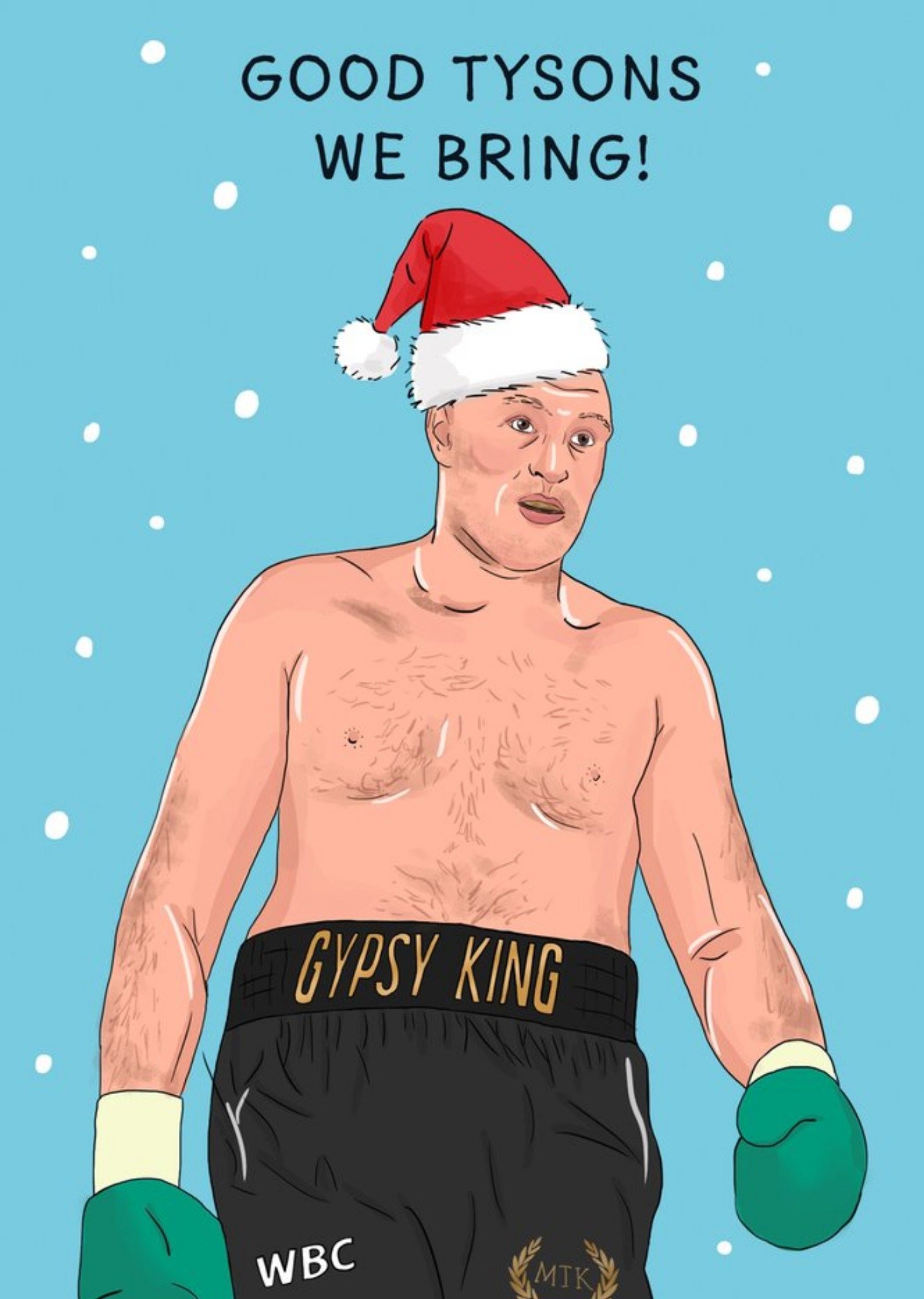 Moonpig Good Tysons We Bring Popular Sport And Tv Personality Christmas Card