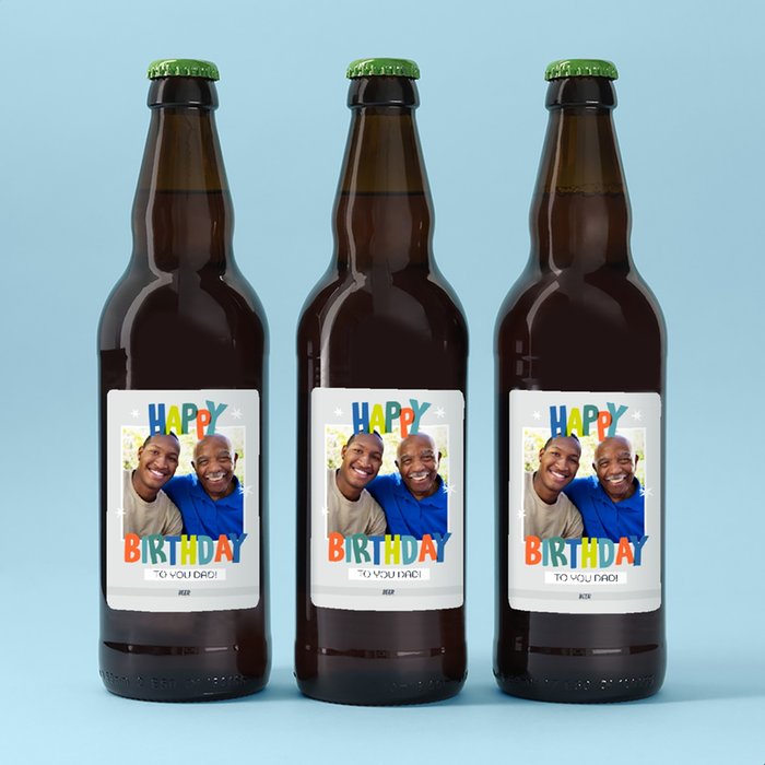 Happy Birthday Dad Beer Trio 3x500ml