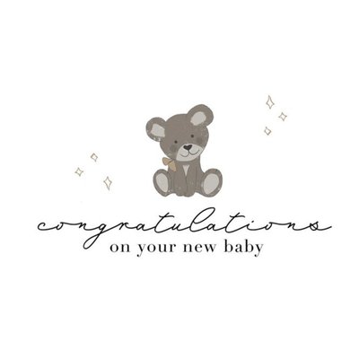 Gabriel Neil Congratulations On Your New Baby Card