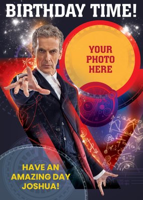 Doctor Who Birthday Card