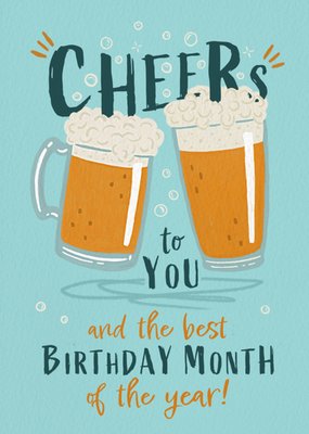 Cheers To You Birthday Card