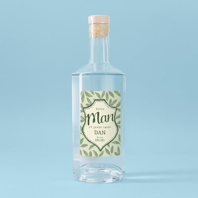 Personalised To The Man Gin 70cl