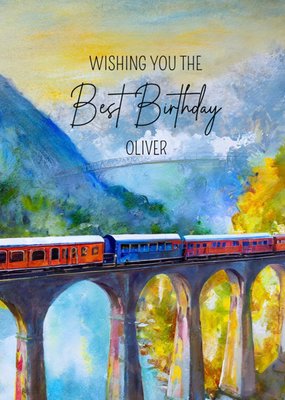 Wishing You The Best Birthday Card