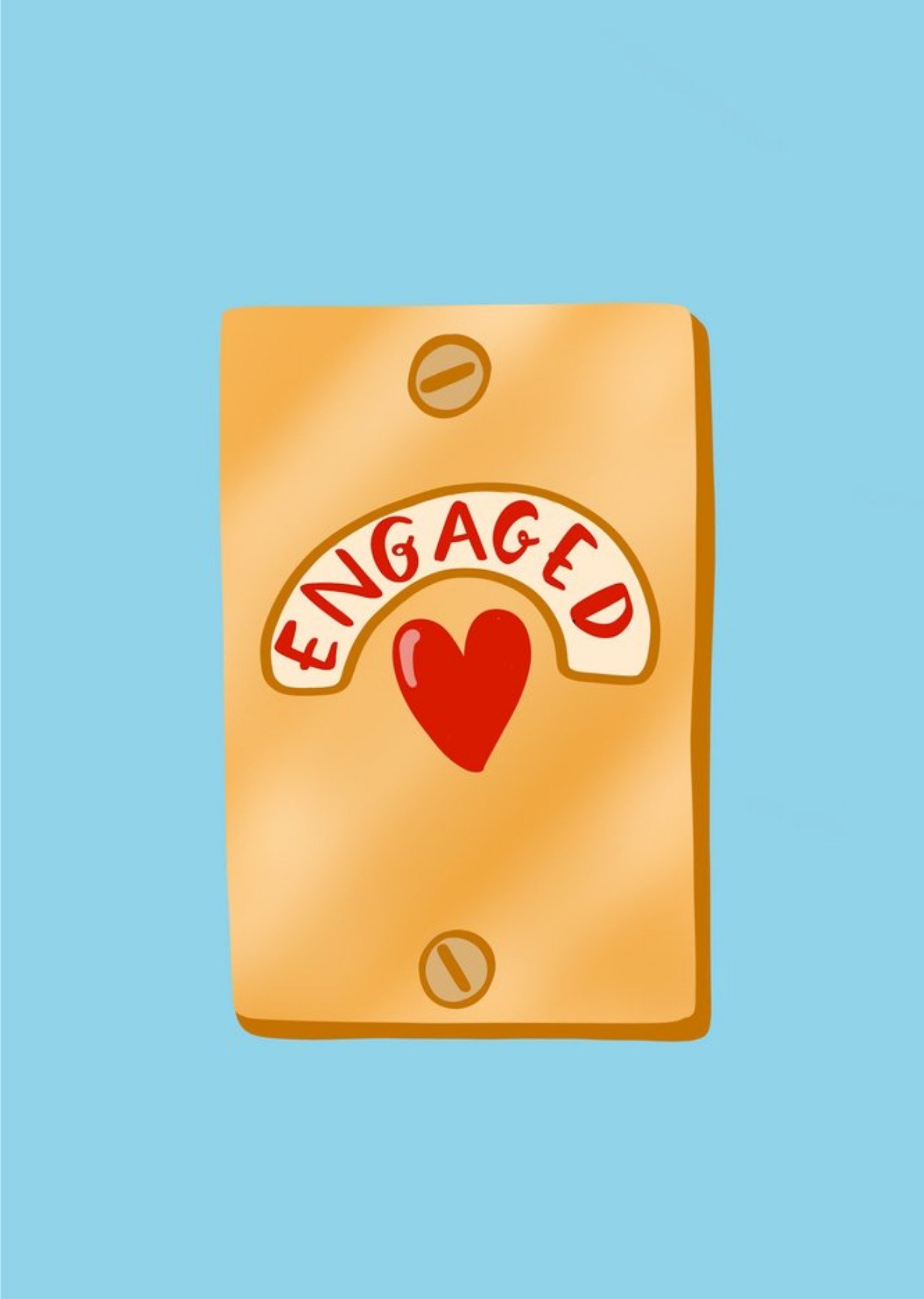 Moonpig Lucy Maggie Engaged Engagement Card