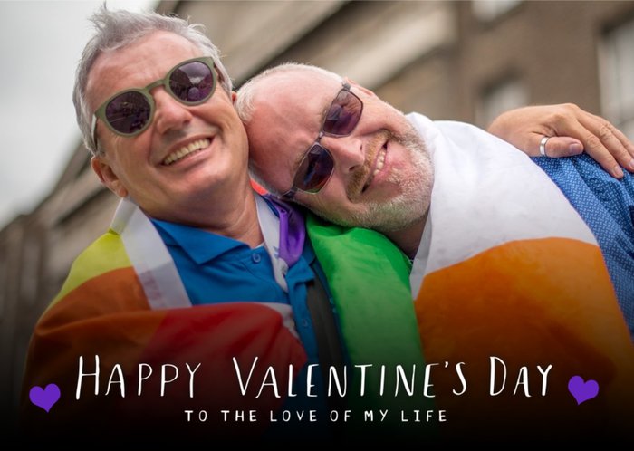 Happy Valnrines Day To The Love Of My Life Photo Upload Valentines Card