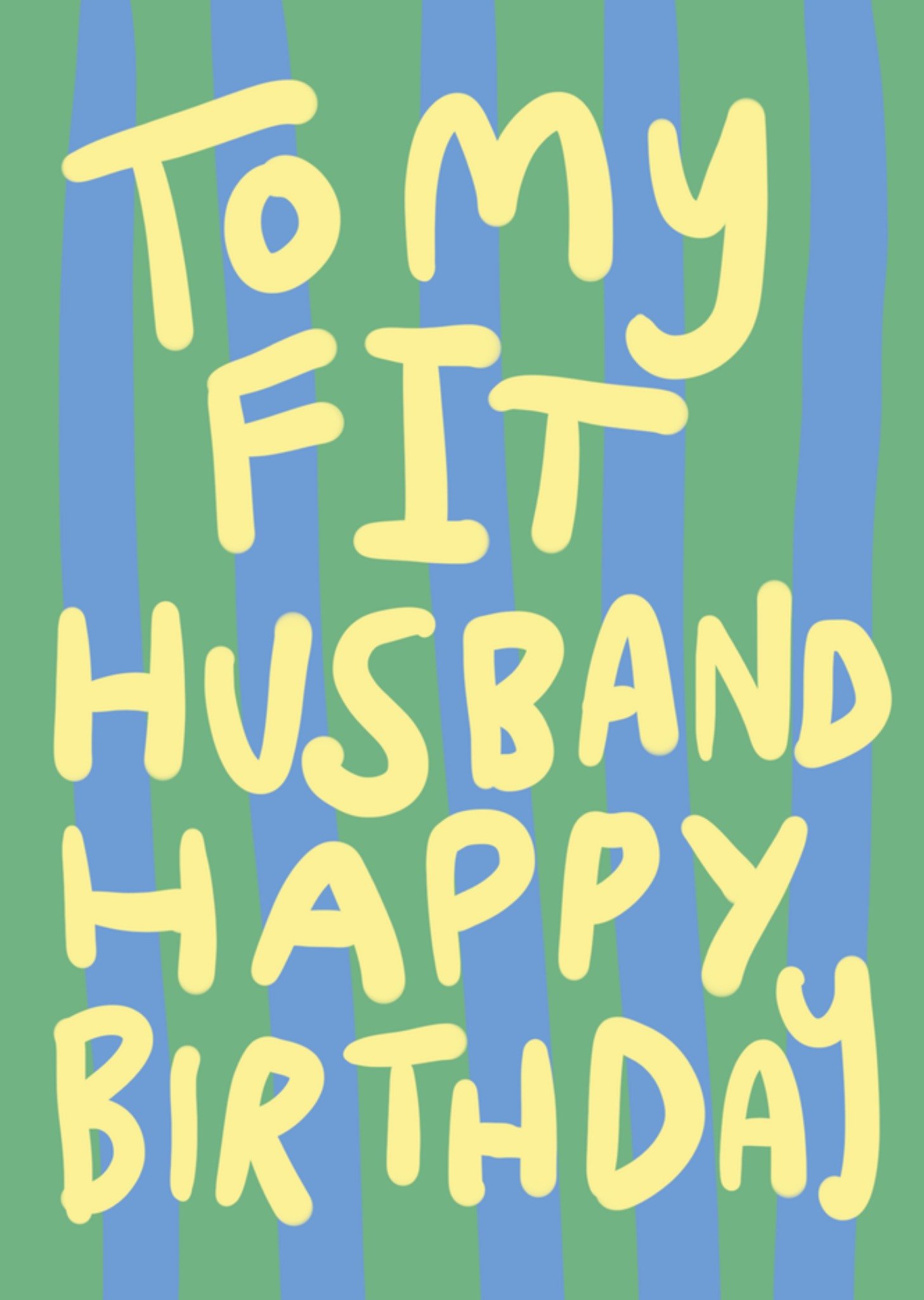 Moonpig Fit Husband Eleanor Bowmer Happy Birthday Card