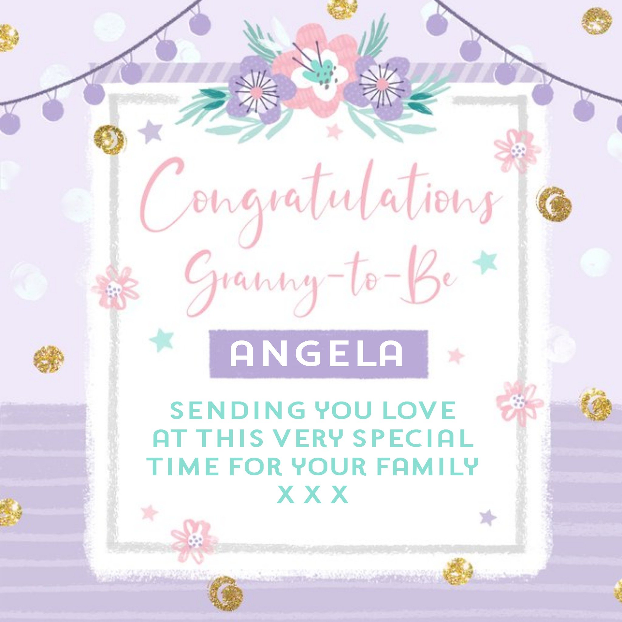 Moonpig Granny-To-Be Congratulations Card