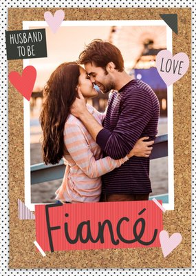 Pinboard Fiancé Photo Upload Card