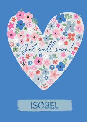 Natalie Alex Designs Illustrated Floral Bouquet Get Well Card