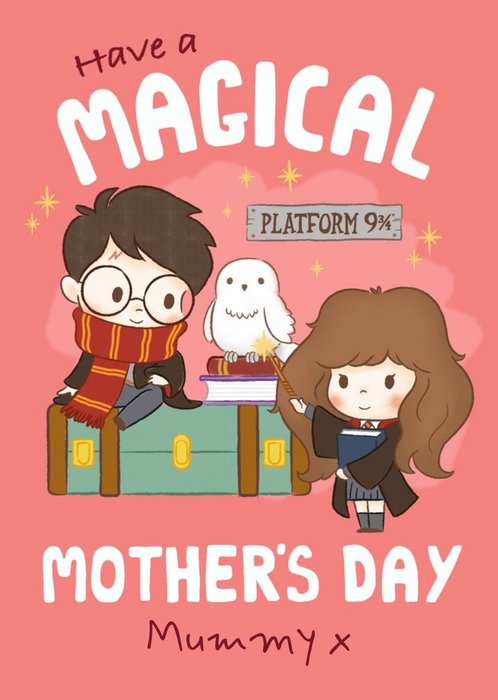 Harry Potter Mother's Day Card