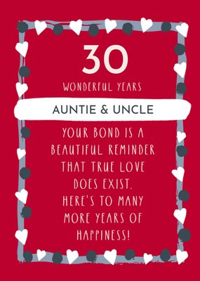 Many More Years Of Happiness Anniversary Card