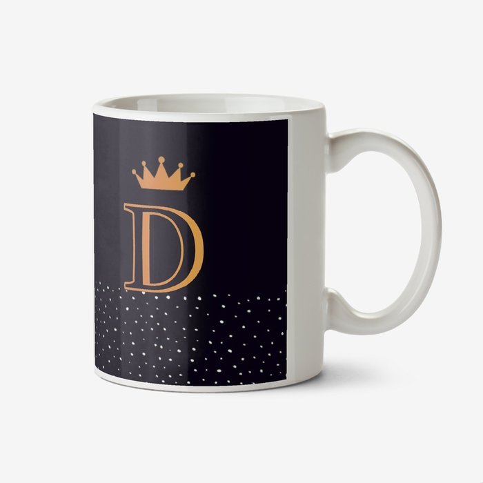 King Of The Brews Personalise Letter Mug