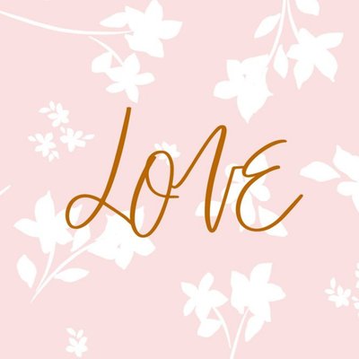 Gabriel Neil Floral Love Card