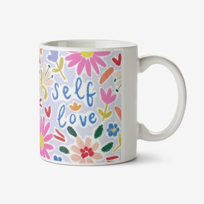 Self Love Floral Mug