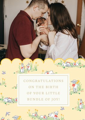 Little Bundle Of Joy Cath Kidston Photo Upload Card