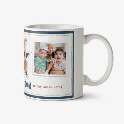 Boofle Best Dad Photo Upload Mug
