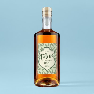 Personalised To The Man Rum 70cl