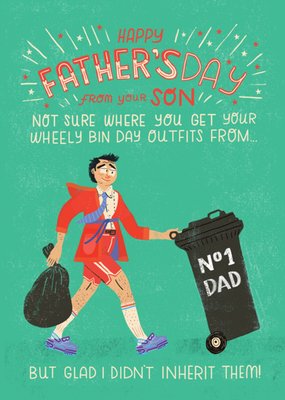 From Your Son Father's Day Card