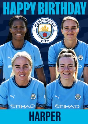 Manchester City FC Birthday Card