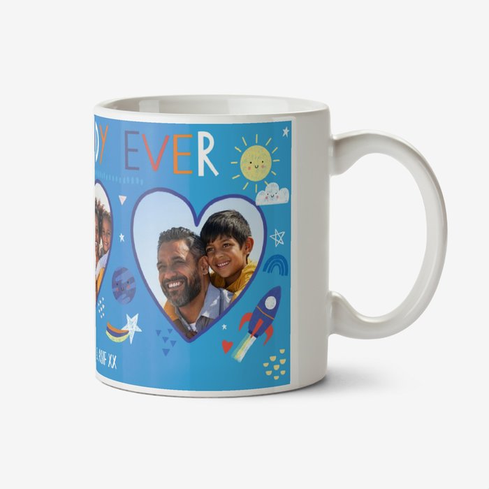 Best Daddy Ever Photo Upload Mug