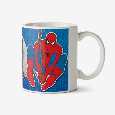 Marvel Spiderman Swinging Into Action Mug