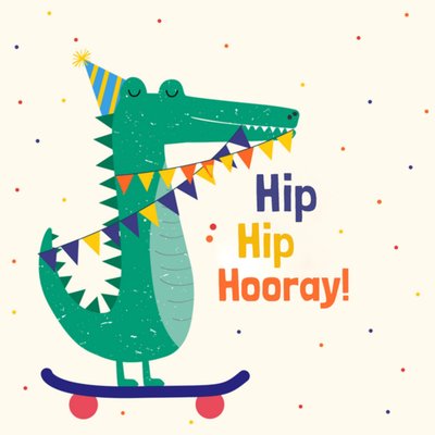 Hip Hip Hooray Card