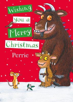 The Gruffalo Wishing You A Very Special Christmas Card