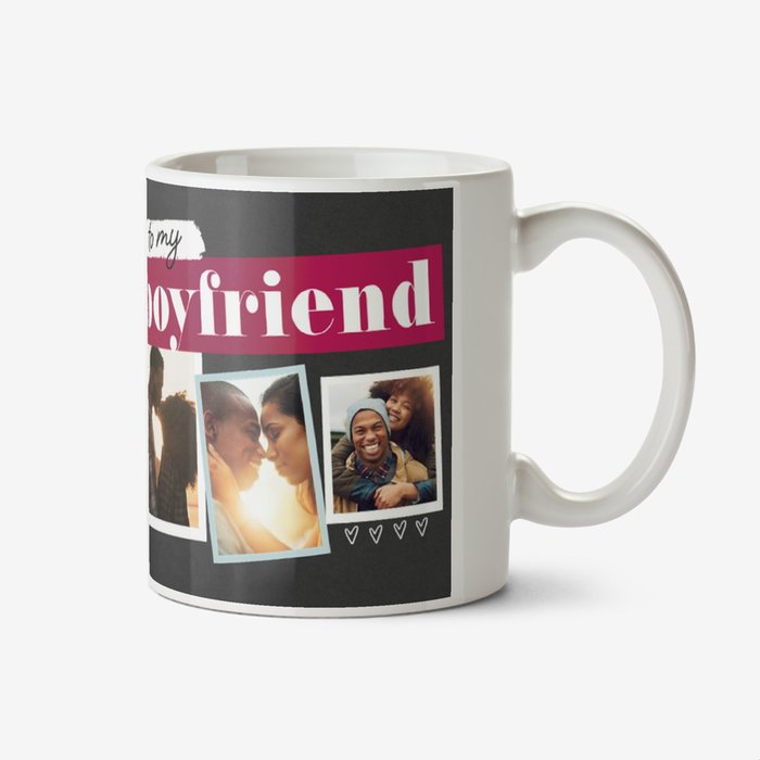 To My Beautiful Boyfriend Photo upload Mug