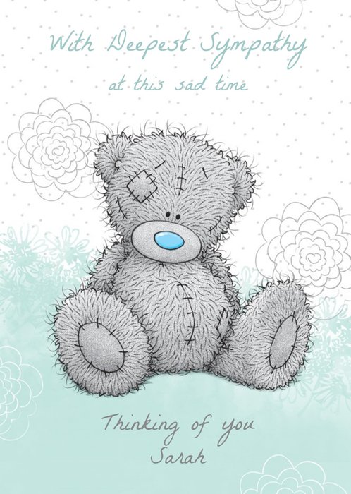 Me to You Tatty Teddy Thinking of You Sympathy Card